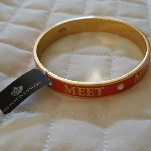 My Flat In London orange bangle